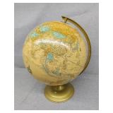 Topgraphical globe still shows Russia
