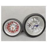 Two tire clocks