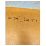 1962 wright county Iowa Atlas