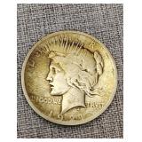 1921 silver peace dollar