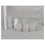 9 chimneys for kerosene lamps no ship