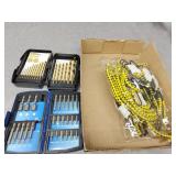 Drill bits, drivers and bungee cords