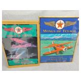 Texaco wings of Texaco coinbank planes
