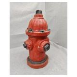 Concrete fire hydrant decor