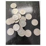 20 1971 Kennedy half dollars