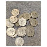 20 - 1974 Kennedy half dollars