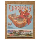 2006 St. Louis Cardinals Scorecard Inaugural