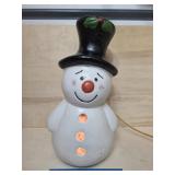 Christmas Decorative Lighted Snowman