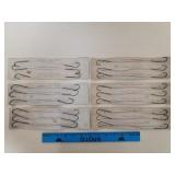Cincinnati Bass Snelled Hooks New Old Stock