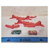 Hot Wheels Cars Track Loops and Loop Conectors