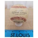1965 Burlington Bees Team Autographed Baseball.