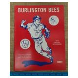 1979 Burlington Bees Minor League Baseball