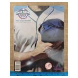 2001 World Series Program New York Yankees and