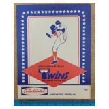 1976 Wisconsin Rapids Twins Minor League Baseball