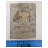 1913 First Edition Childrens Book How Punky Dunk