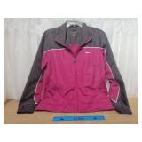 Reebok Pink and Black Jacket Ladies Size Medium