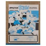 1972 Appleton Foxes Minor League Baseball