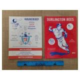 1976 & 1978 Burlington Bees Minor League Baseball