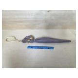 Gloria Vanderbilt Swan Purple Umbrella with Push