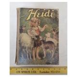 1924 First Edition Book Heidi by Johanna Spyri