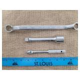 Thorsen Tools 1/4 Inch Drive Ratchet, Dual Box