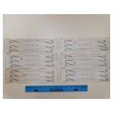 Cincinnati Bass Snelled Hooks New Old Stock