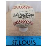 1960 Burlington Bees Team Autographed Baseball.