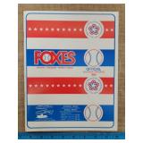 1976 Appleton Foxes Minor League Baseball