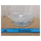 Glasbake Microwave Safe Baking Dish with Lid Made
