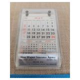 1953 Olney (Illinois) Advertising Paperweight