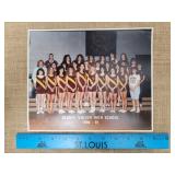 1990-1991 Sesser-Valier Girls Track Team 8x10