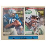 1972 Sports Illustrated NFL Joe Namath of New
