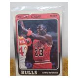 1988 Fleer #17 Micheal Jordan card