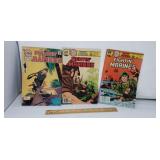 Charlton Comics Fightin Marines, no. 124, 139,