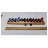 Stripped Marbles , Shooters,  Stand