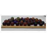 Different sized Marbles