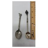 Silver Plate Souvenir Spoons