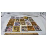 Basketbsll collector cards in sleeves, O