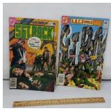DC Comics,  Sgt Rock no. 337, 371, year 1980,  82