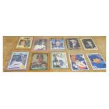 Lot of 10 Nolan Ryan Trading Cards