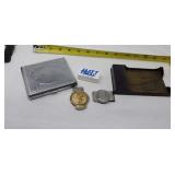 brass data plate from the U.S. Army Corps of