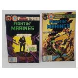 CHARLTON Comics Fighting Marines Issue 174 & 176