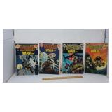 DC Comics Weird War no. 10, 11, 13 and 19, year