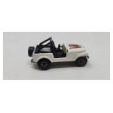 1981 Hot Wheels Blackwalls Jeep CJ7 White Eagle