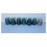 Old glass insulators