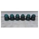 Old glass insulators