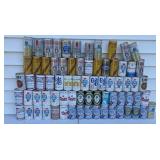 Old collectors beer can collection from the 