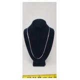 24" .925 Sterling Silver Necklace 5.42g
