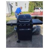 Char-Broil  propane grill with side burner and