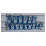 RC Cola baseball collector cans from the 